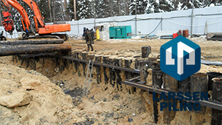 Услуги по шпунтовому ограждению