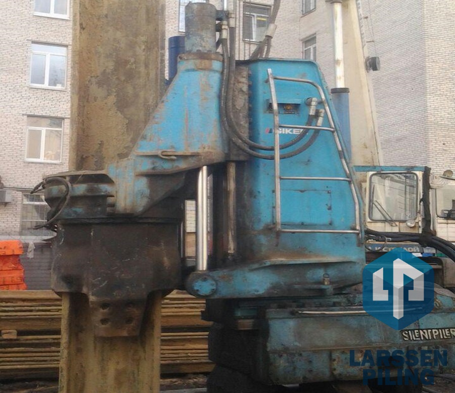 Установка статического вдавливания шпунта